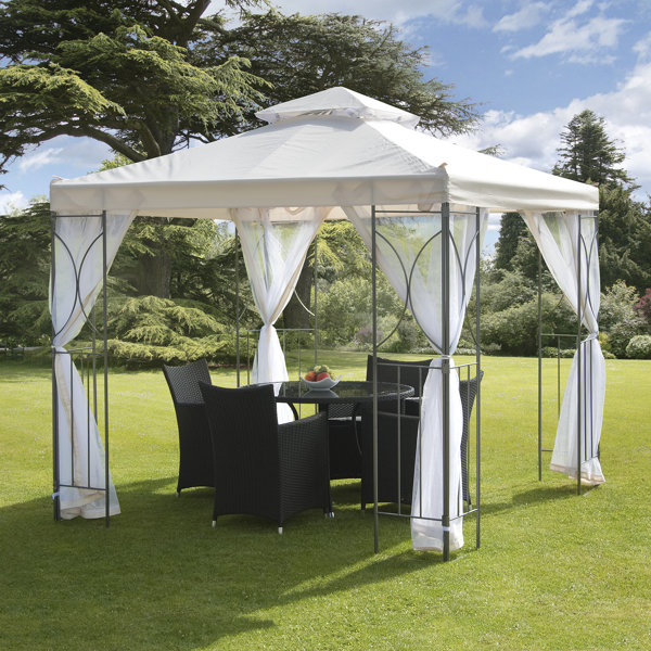 Gazebo with outlet sides 2x2